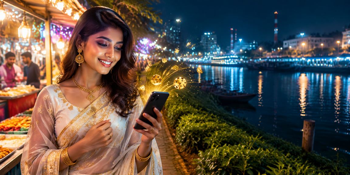নারায়ণগঞ্জে শাড়ি পরা মহিলা মোবাইলে 253 ক্যাসিনো রেজিস্ট্রেশন করছেন