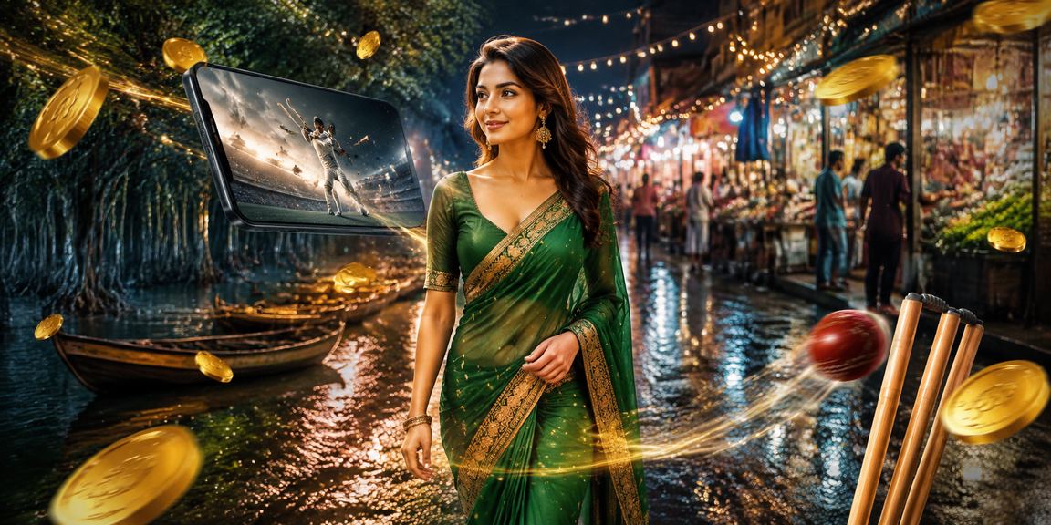 সুন্দরবনের ব্যাকগ্রাউন্ডে ক্রিকেট বেটিং